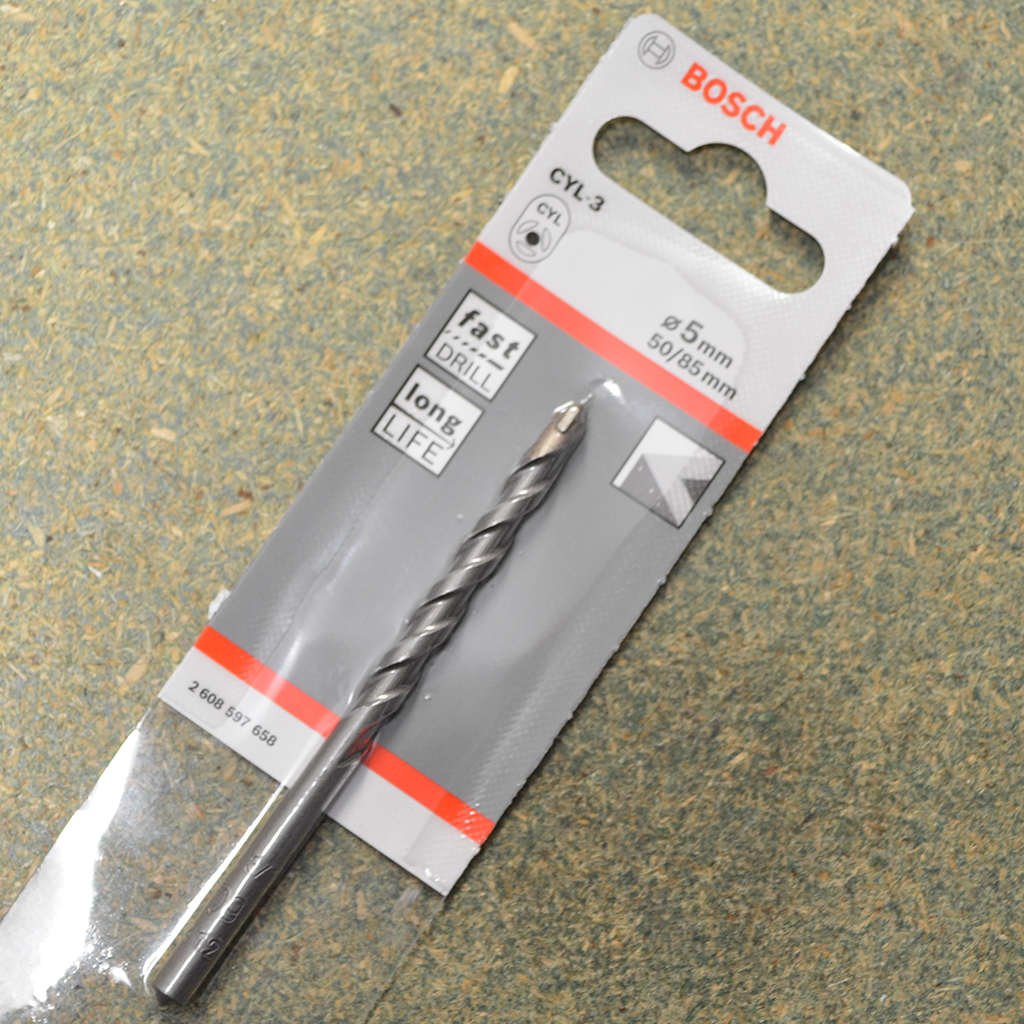 rid-5-85 5 & 5.5mm RID CYL Masonry Long Life Drill Bits - Image 1