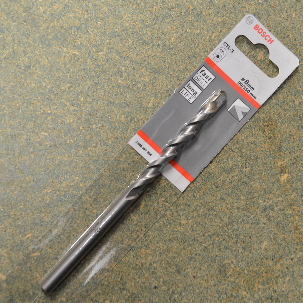 rid-8-x-150 8mm RID CYL Masonry Long Life Drill Bits - Image 1