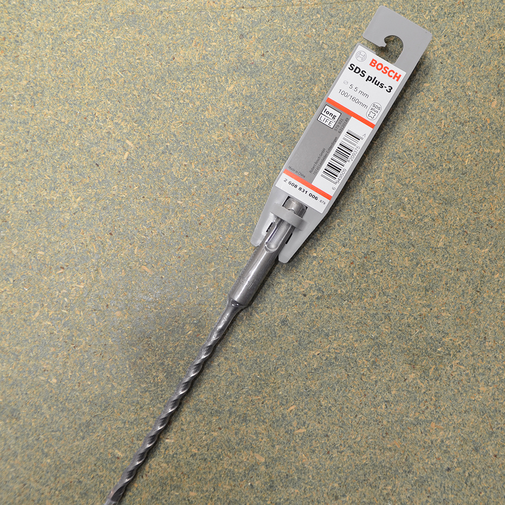 sds-5-5-160mm 5 & 5.5mm SDS plus 3 Masonry Long Life Drill Bits - Image 1