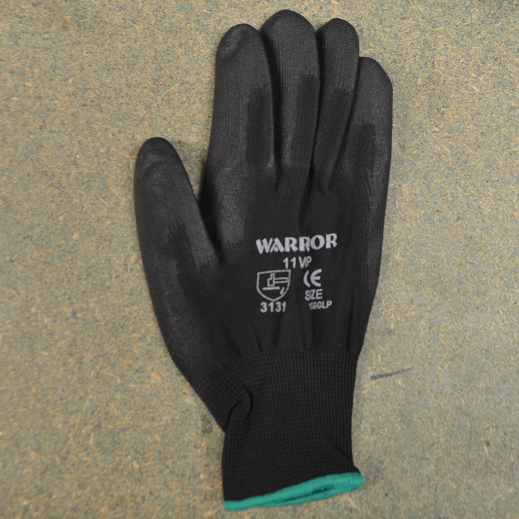 pugloves Black PU Poly Glove - Image 1