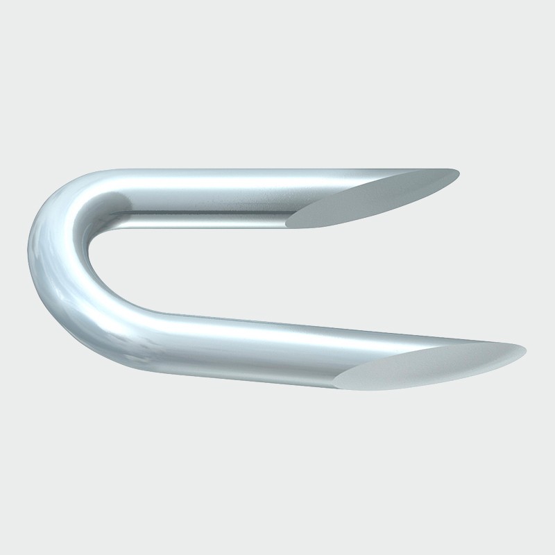 presser-point-staple TIMco Galvanised Presser Point Staples 500g bag - Image 1