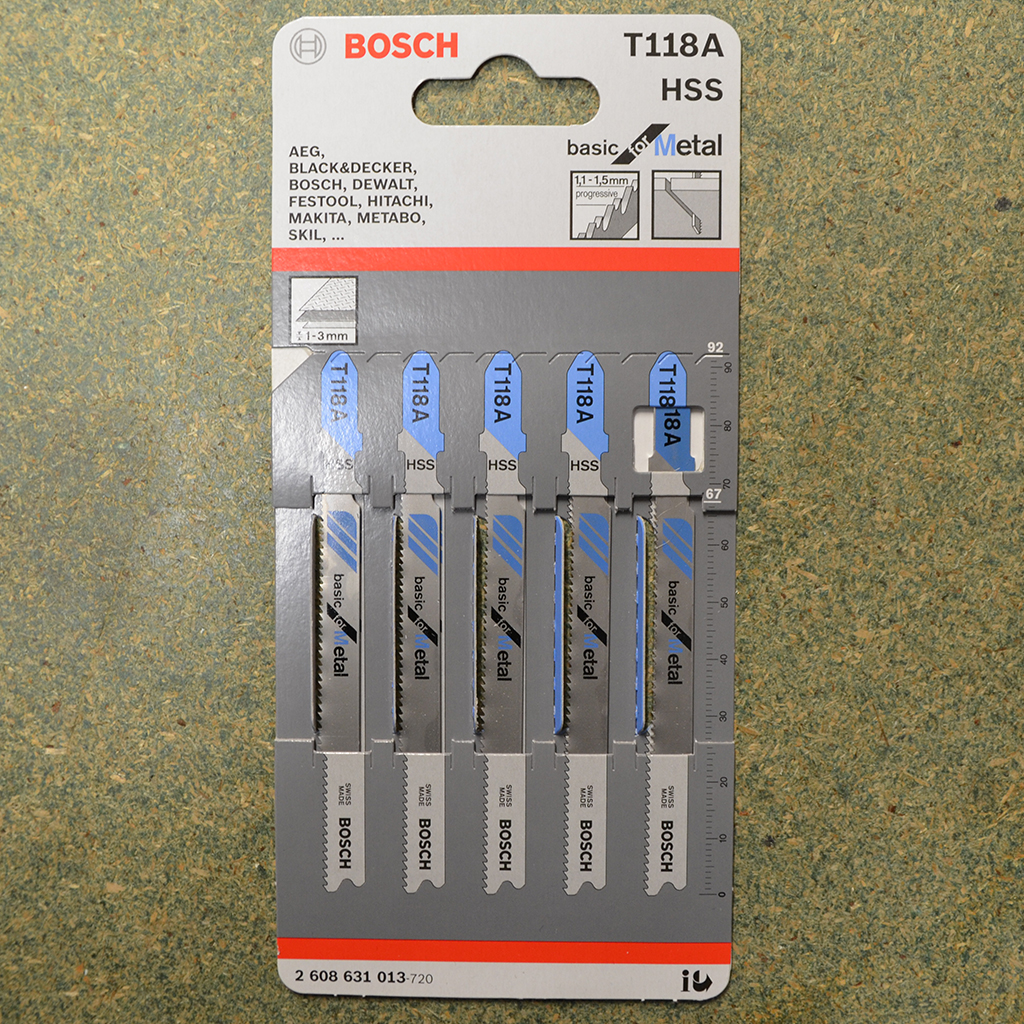 t118a Bosch Flexible for Metal Jigsaw Blades Multipacks - Image 1
