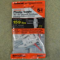 toggler drywall anchors