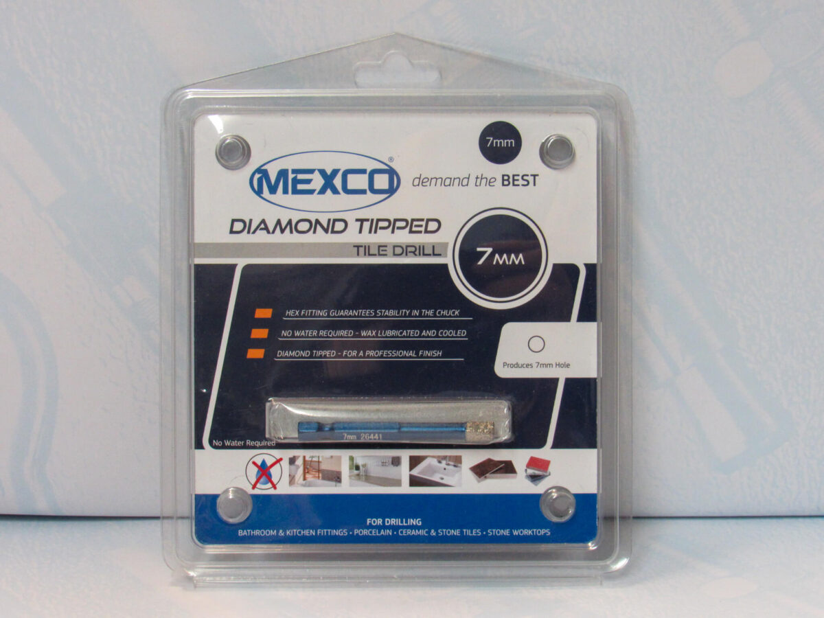 MEXCO 7mm Diamond Tipped Tile Drill Bit - Image 2