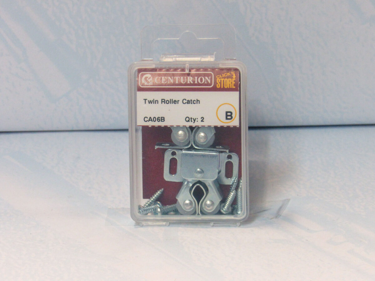 33mm x 27mm ZP Twin Roller Catch 2 pack - Image 2
