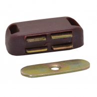 43mm Brown Small Magnetic Catch 2 pack