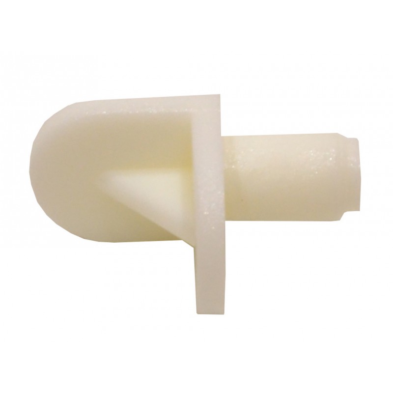 CJ75P-P White Push In Shelf Support - Image 1