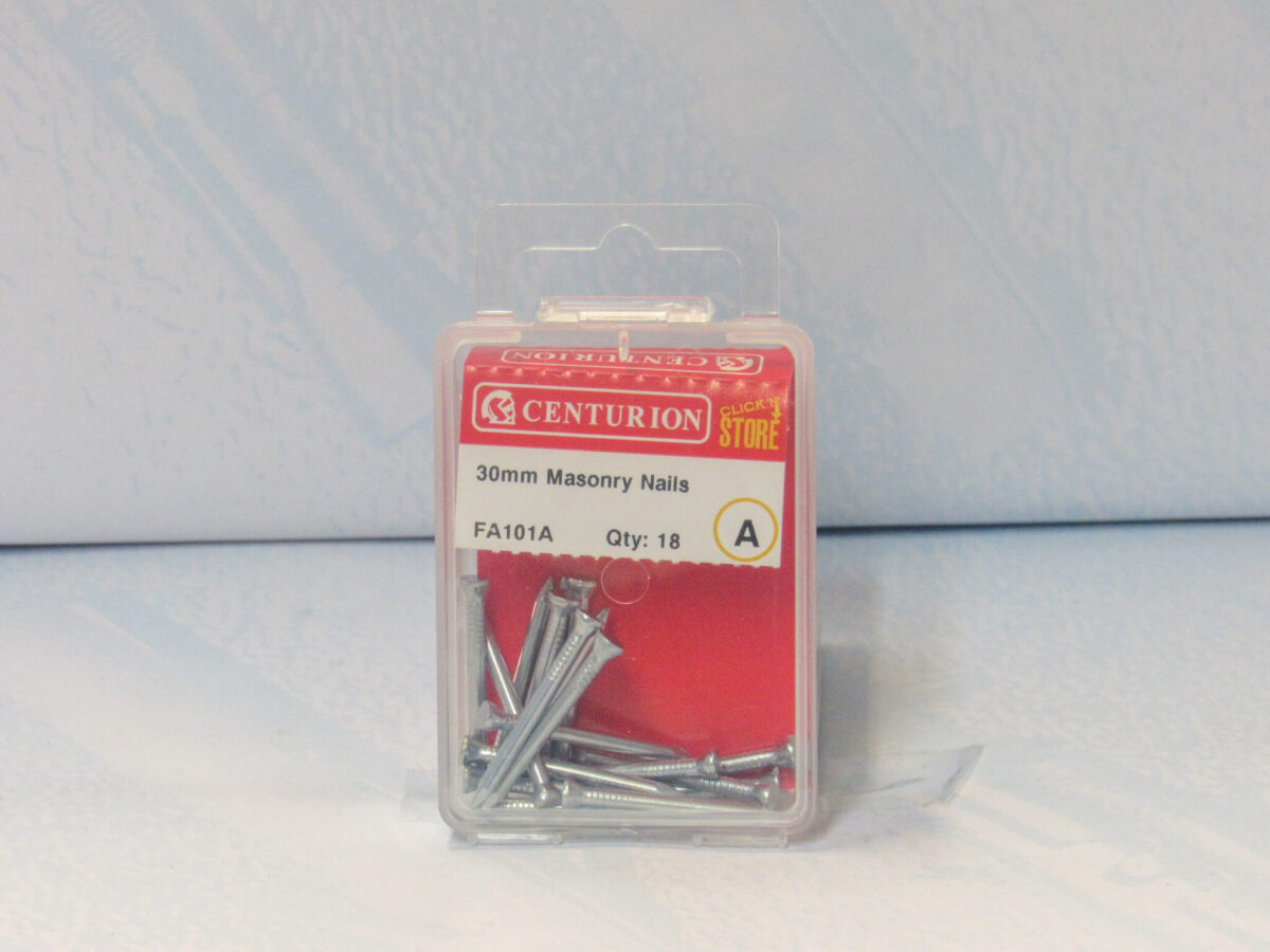 30mm Masonry Nails 18 pack - Image 2