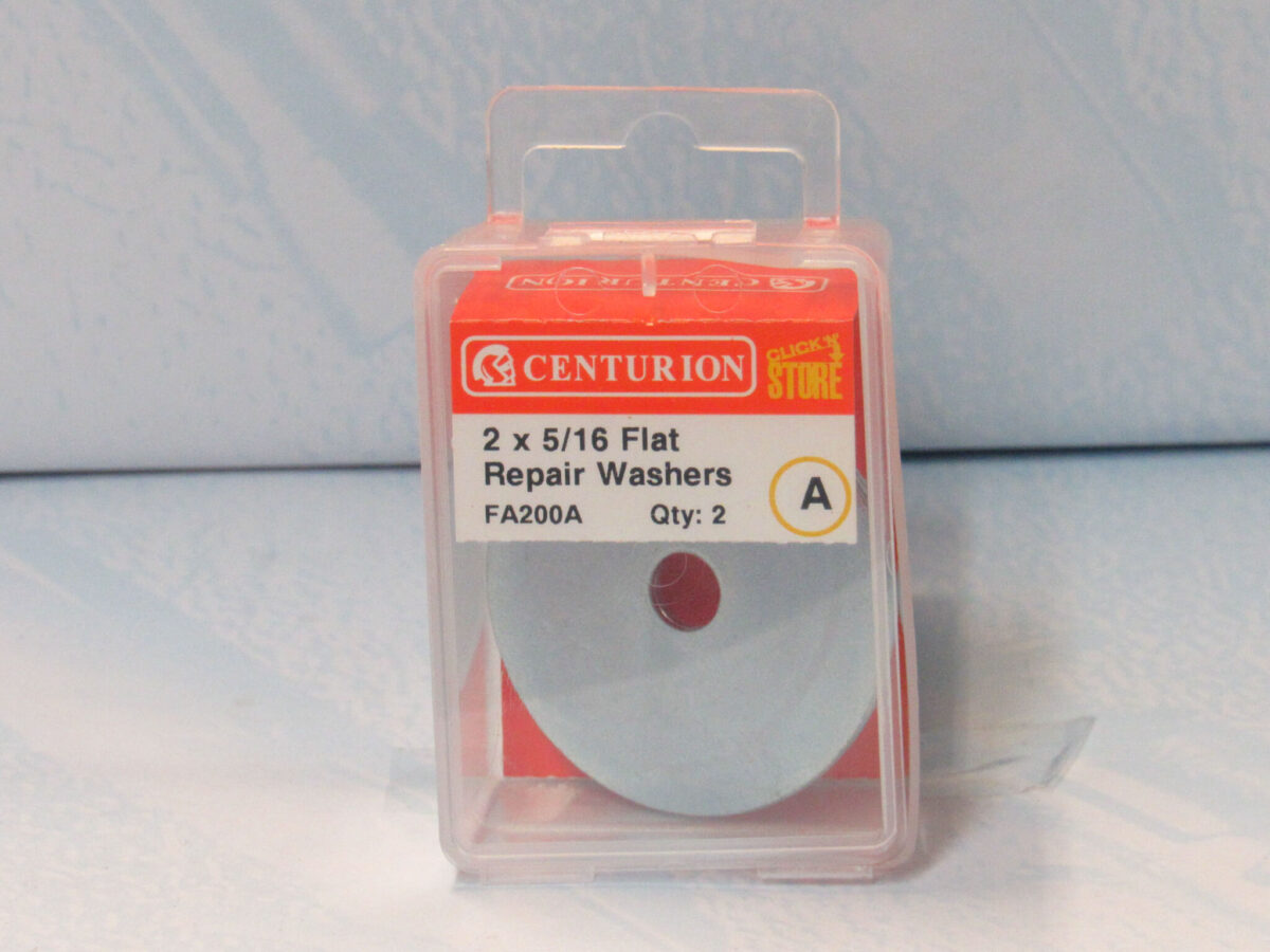 50mm/2"  x 5/16 ZP Flat Repair Washers 2 Pack - Image 2
