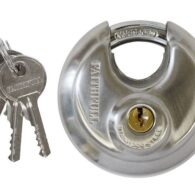 FAITHFULL 70mm Stainless Steel Discus Padlock