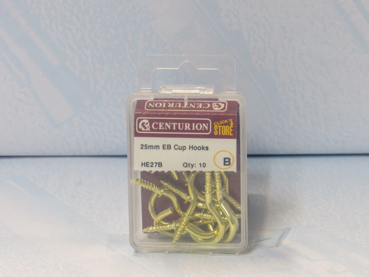 25mm EB Shouldered Cup Hook 10 pack - Image 2