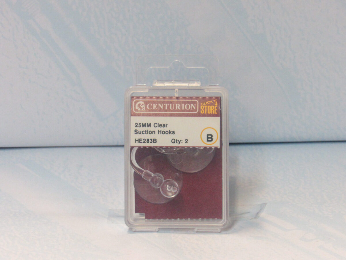 25mm Clear Suction Cups 2 pack - Image 2