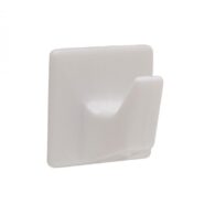 30mm x 30mm Plastic Self Adhesive Hooks 2 Pack