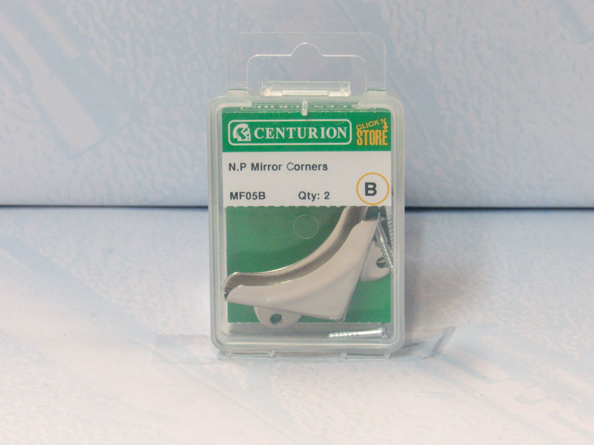 MF05B 35mm x 35mm NP Mirror Corners 2 pack - Image 1