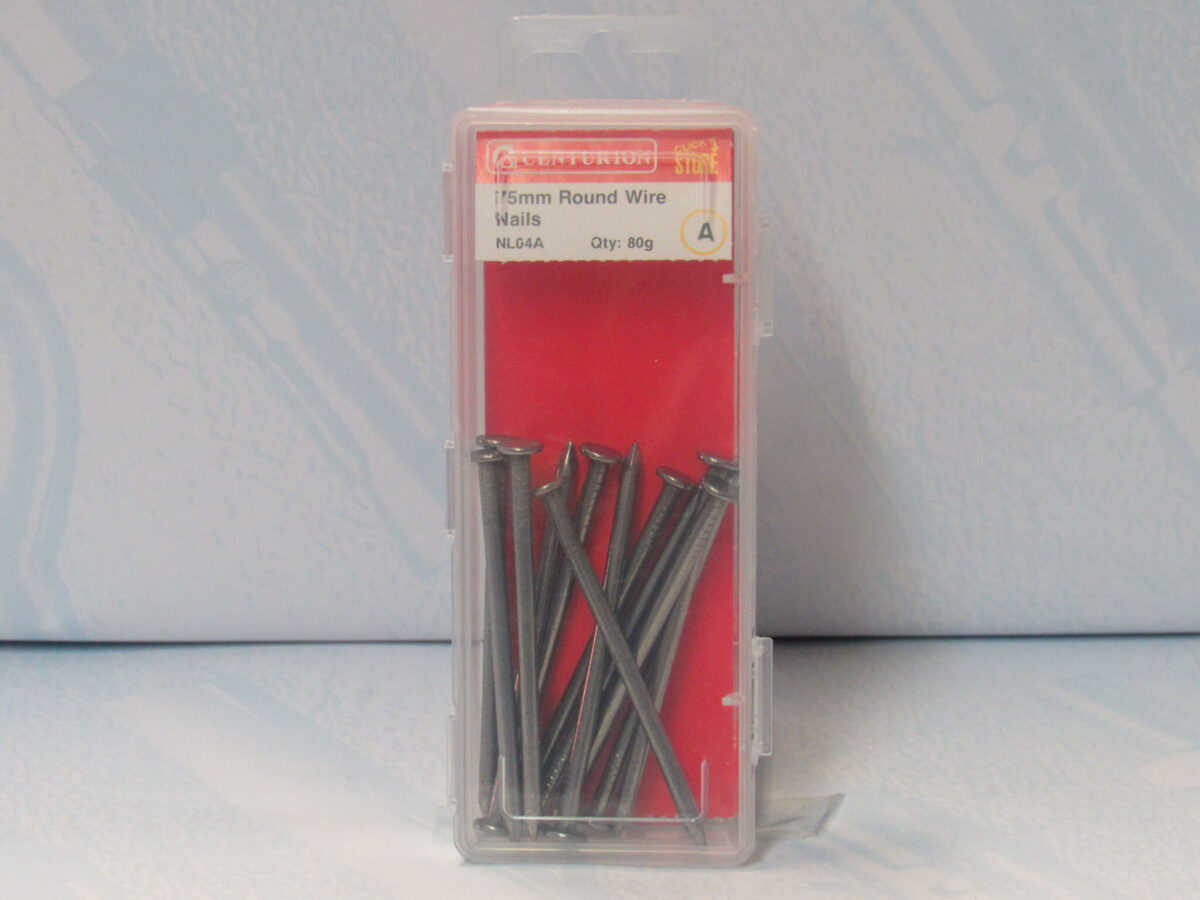 75mm Bright Round Wire Nails - Image 2