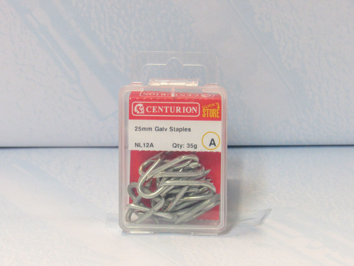 25mm Galvanised Staples 35g - Image 2