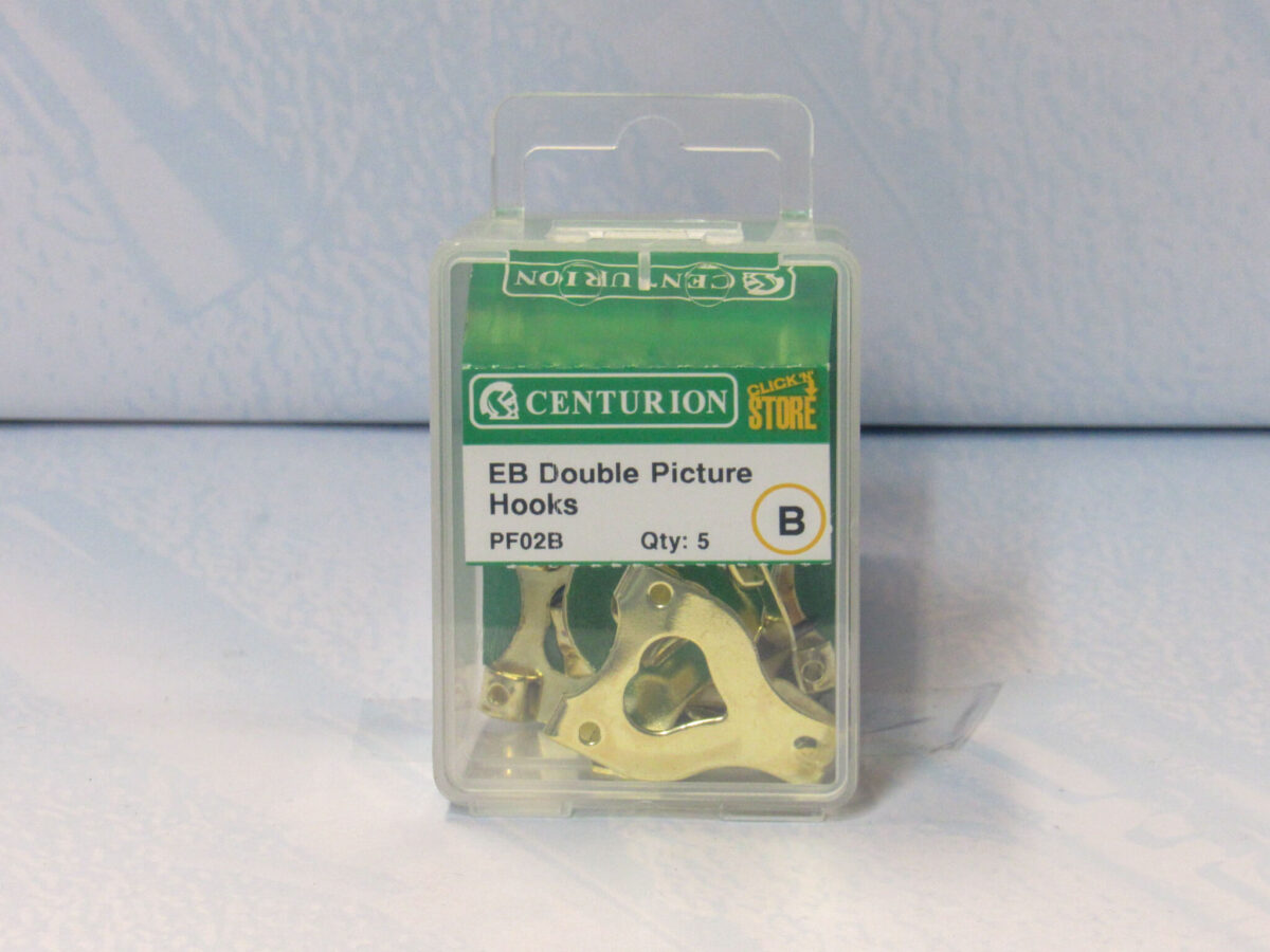 No. 3 EB Double Picture Hooks 5 pack - Image 2