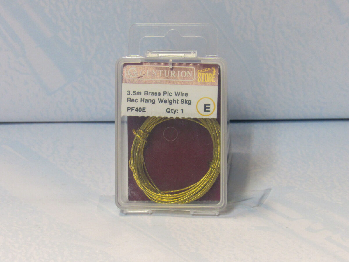 3.5m Brass Picture Wire - Image 2