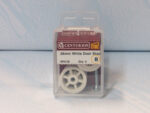28mm White Plastic Door Stops 2 pack - Image 2
