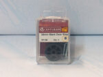 28mm Black Plastic Door Stops 2 pack - Image 2