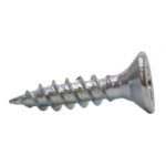 3/4" x 8 ZP Twin Woodscrews CSK 25 pack
