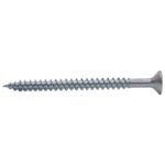 2 1/2" x 10 ZP Twin Woodscrews CSK 8 pack