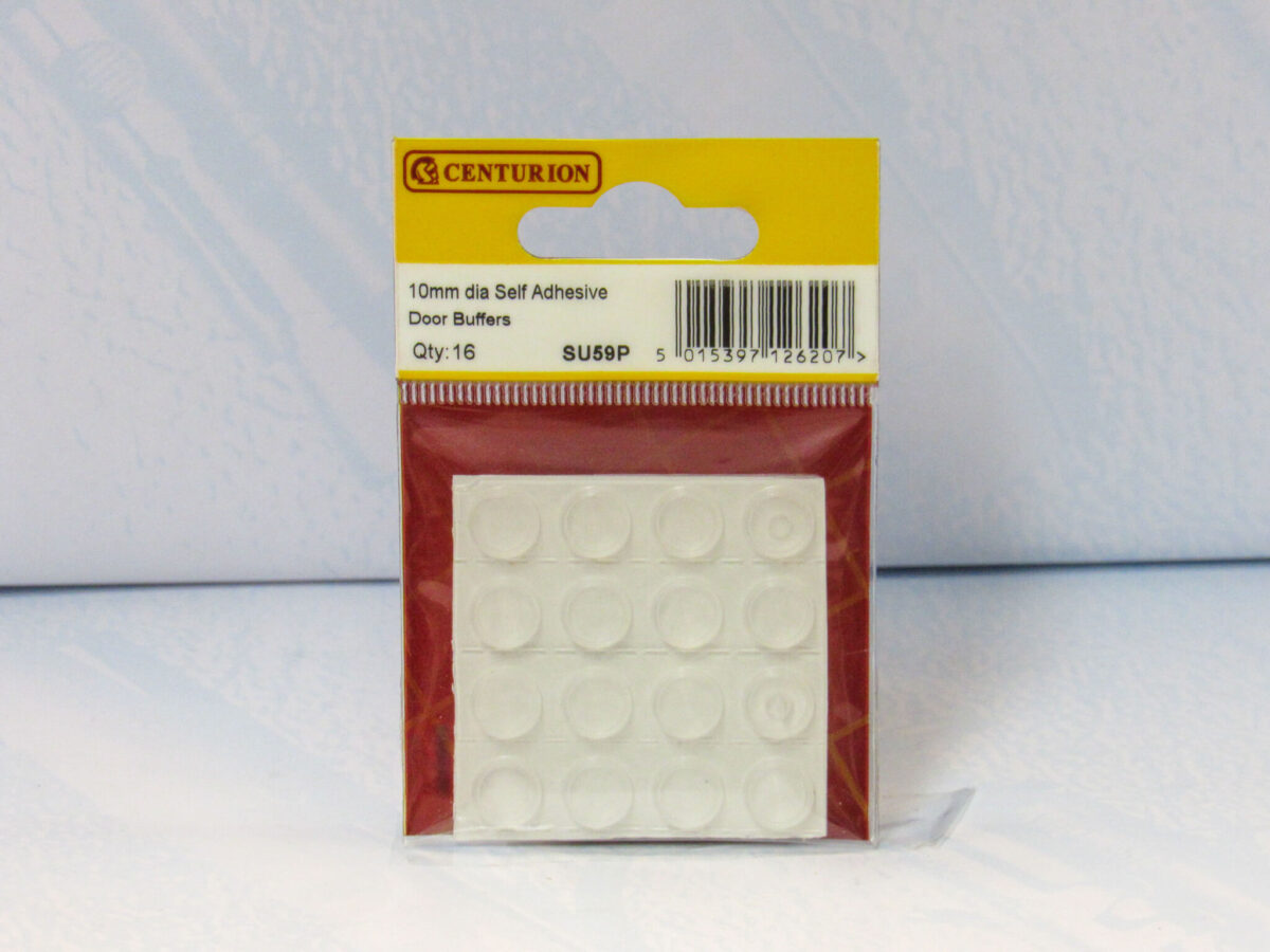 10mm Dia Self Adhesive Door Buffers 16 pack - Image 2