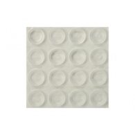 10mm Dia Self Adhesive Door Buffers 16 pack