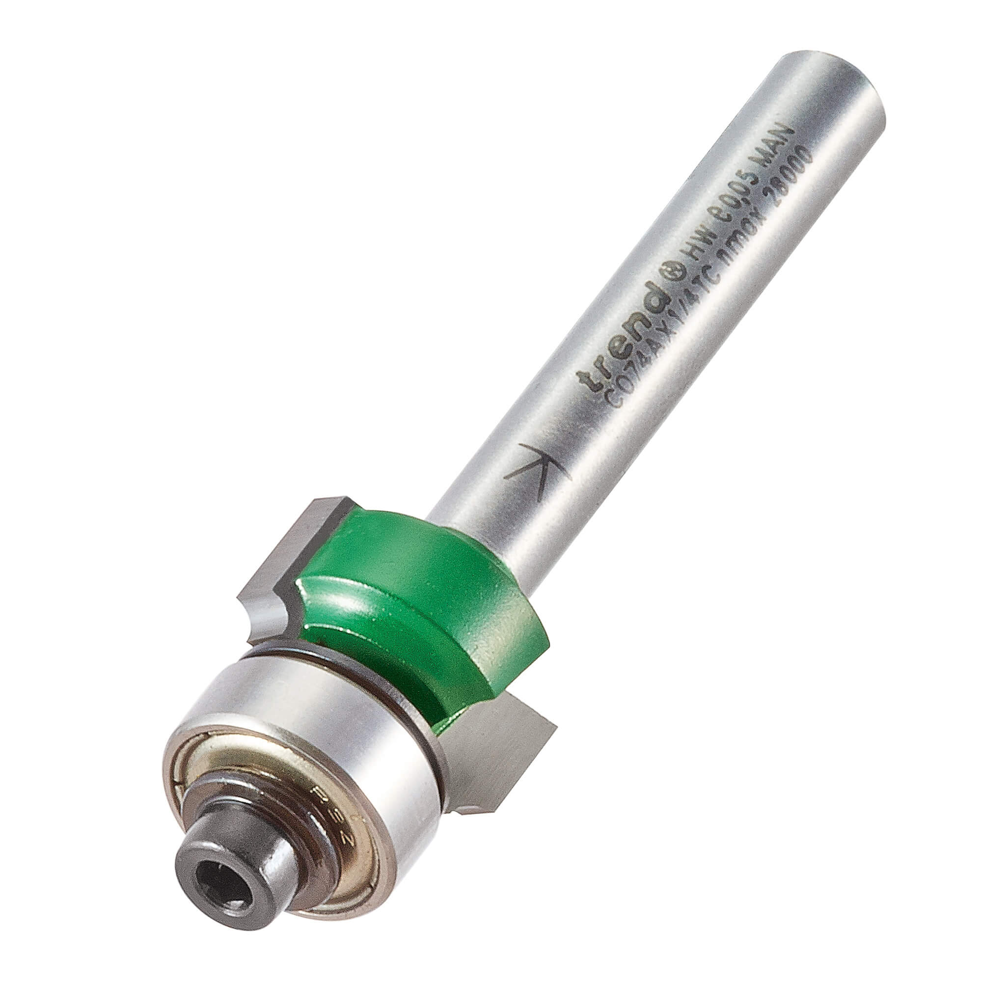 c074ax1_4tc_3d1 Trend 3.2mm Rad X 9.5mm Round-Over Cutter - Image 1