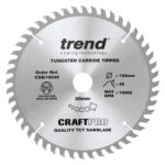 Trend 160mm X 48t X 20mm Craft Blade