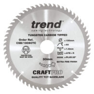 Trend 190mm X 60t X 30mm X 1.55 Craft Blade