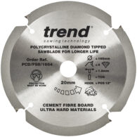 Trend 165mm X 4t X 20mm Fibreboard Saw Blade Pcd