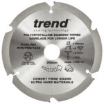 Trend 190 X 6t X 30mm Fibre Cement Sawblade Pcd